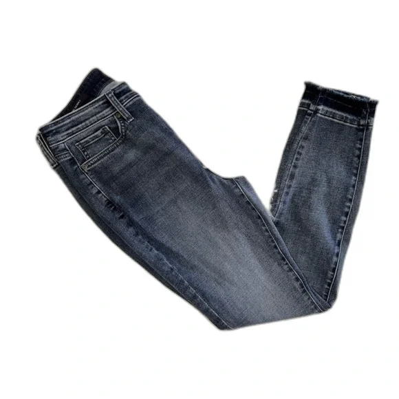 NYDJ Ami Skinny Jeans Size 2 Womens Raw Frayed Released Hem - Picture 9 of 9